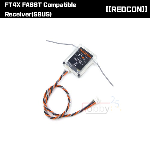 [REDCON] FT4X FASST Compatible Receiver(SBUS) [REDCON_FASST]