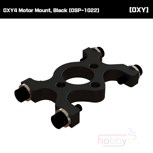 OXY4 Motor Mount, Black [OSP-1022]