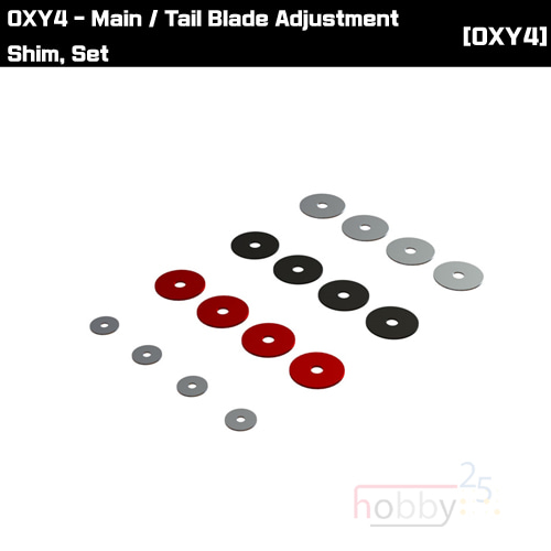 OXY4 Main / Tail Blade Adjustment Shim, Set [OSP-1102]