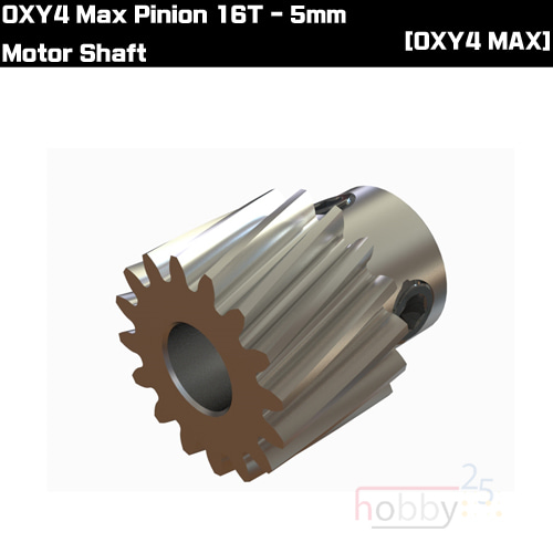 OXY4 Max Pinion 16T - 5mm Motor Shaft [OSP-1188]