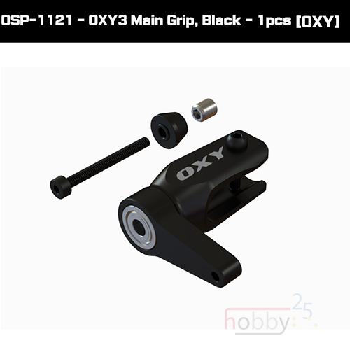 OSP-1121 - OXY3 Main Grip, Black - 1pcs