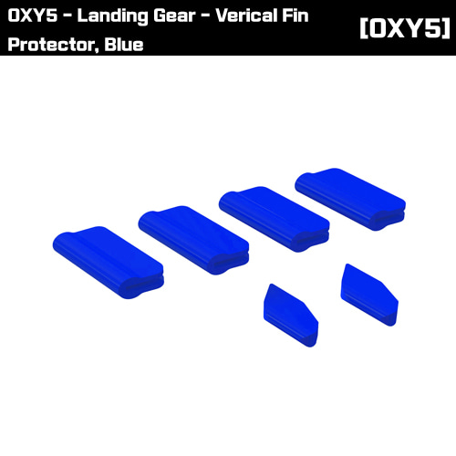 OSP-1402 OXY5 - Landing Gear - Verical Fin Protector, Blue