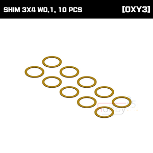 SM30-40-01 - SHIM 3X4 W0.1, 10 PCS