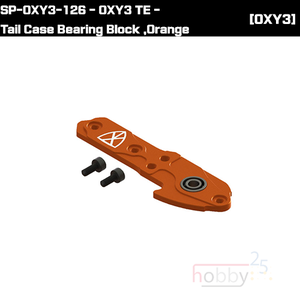 SP-OXY3-126 - OXY3 TE - Tail Case Bearing Block , Orange