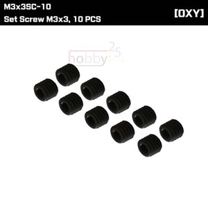 M3x3SC-10 - Set Screw M3x3, 10 PCS
