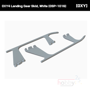OXY4 Landing Gear Skid, White [OSP-1016]