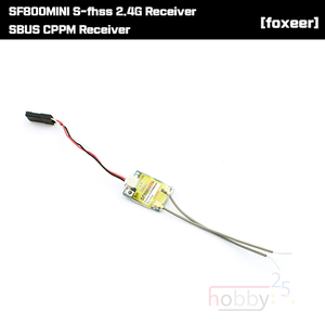 SF800MINI S-fhss 2.4G Receiver  SBUS CPPM Receiver  [MICRO-SFHSS]