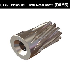 OXY5 - Pinion 12T -  6mm Motor Shaft [OSP-1312]