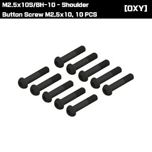 M2.5x10S/BH-10 - Shoulder Button Screw M2.5x10, 10 PCS
