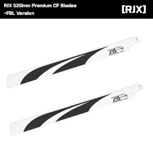 RJX 520mm Premium CF Blades-FBL Version [E520W]