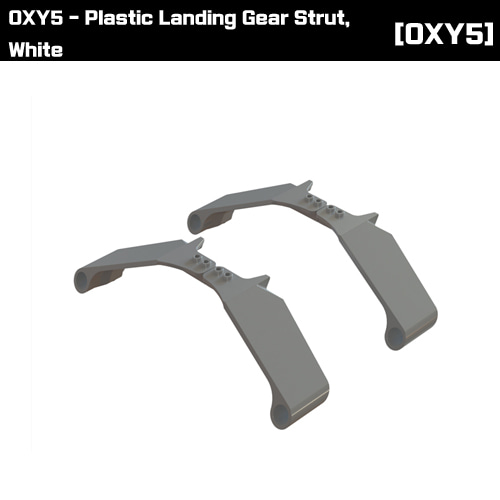 OSP-1407 OXY5 - Plastic Landing Gear Strut, White