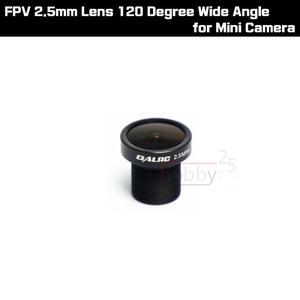 [DalRC] FPV 2.5mm Lens 120 Degree Wide Angle for Mini Camera