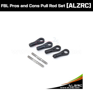 [ALZRC] FBL Pros and Cons Pull Rod Set [D380F07]
