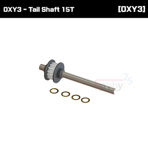 SP-OXY3-080 - OXY3 - Tail Shaft 15T [OSP-1169]