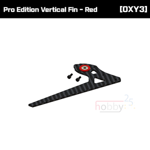 LX1607 - OXY3 - Pro Edition Vertical Fin - Red