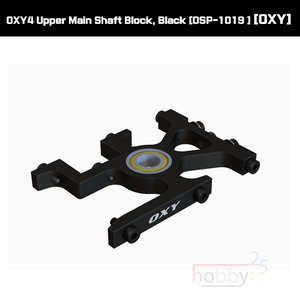 OXY4 Upper Main Shaft Bearing Block, Black [OSP-1019]