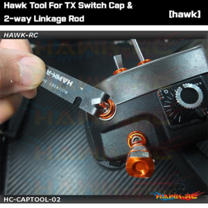 TX Switch Cap &amp; 2-way Linkage Rod [HC-CAPTOOL]