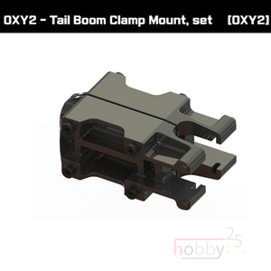 SP-OXY2-070 - OXY2 - Tail Boom Clamp Mount, set