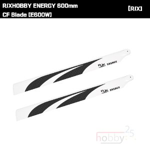 RJX 600mm Premium CF Blades-FBL Version [E600W]