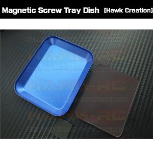 Magnetic Screw Tray Dish (Blue)