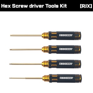 RJX Hex Screw driver Tools Kit 1.5mm / 2.0mm/ 2.5mm / 3.0mm for RC Models Car Boat Airplane RJX1909